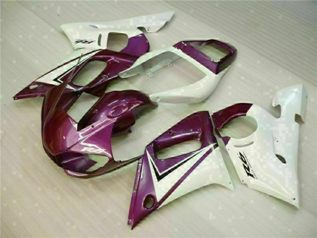 Buy 1998-2002 Purple White Yamaha YZF R6 Replacement Fairings UK