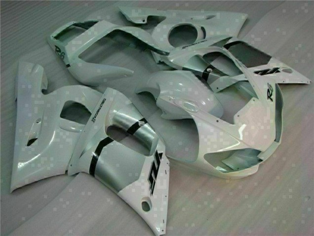 Buy 1998-2002 White Yamaha YZF R6 Motorbike Fairing UK