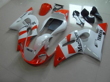 Buy 1998-2002 White Red Marlboro Yamaha YZF R6 Motorbike Fairing UK