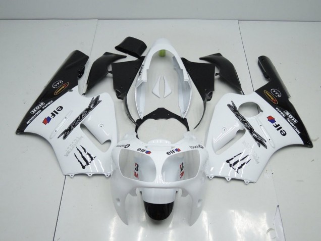 Buy 2000-2001 White Monster Kawasaki ZX12R Bike Fairing UK