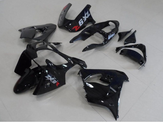 Buy 2000-2001 Black with Grey Decals Kawasaki ZX9R Motorcycle Fairing Kit UK Buy 2000-2001 Black with Grey Decals Kawasaki ZX9R Motorcycle Fairing Kit UK