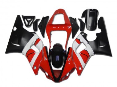 Buy 2000-2001 Red White Black Yamaha YZF R1 Replacement Fairings UK