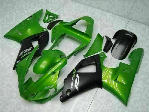 Buy 2000-2001 Green Yamaha YZF R1 Motorcyle Fairings UK