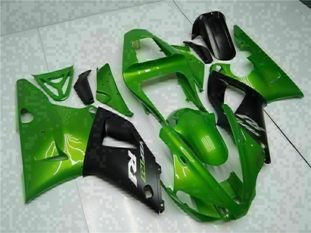 Buy 2000-2001 Green Yamaha YZF R1 Motorcyle Fairings UK