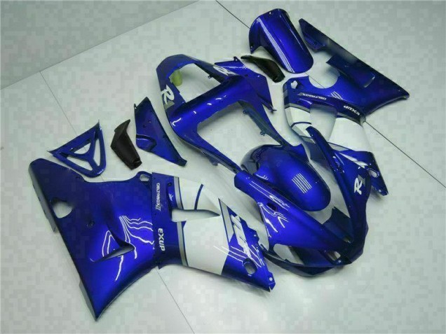 Buy 2000-2001 Blue Yamaha YZF R1 Motorcycle Fairings Kit UK