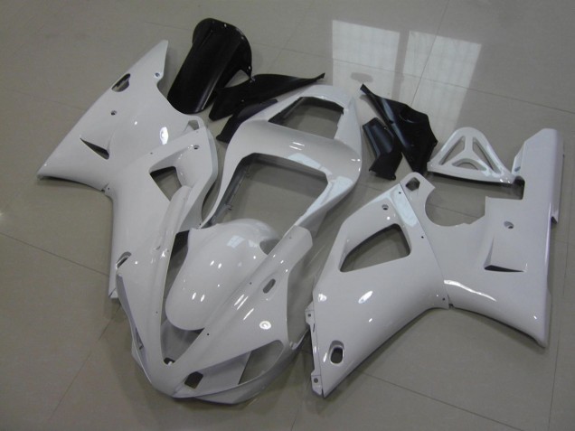 Buy 2000-2001 Pearl White Yamaha YZF R1 Motor Bike Fairings UK