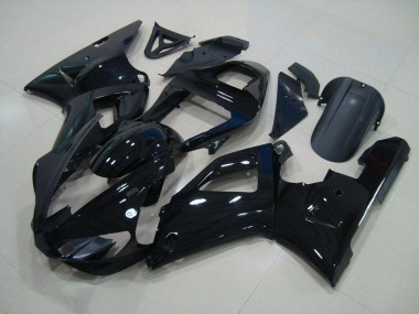 Buy 2000-2001 Black Yamaha YZF R1 Motorcycle Fairing Kits UK