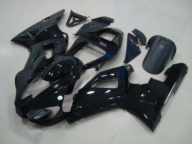 Buy 2000-2001 Black Yamaha YZF R1 Motorcycle Fairing Kits UK