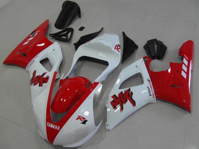 Buy 2000-2001 Red White Race Yamaha YZF R1 Motorbike Fairing UK