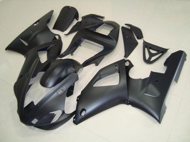Buy 2000-2001 Matte Black Yamaha YZF R1 Motorcycle Fairing Kit UK