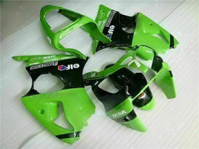 Buy 2000-2002 Green Black Kawasaki ZX6R Bike Fairings UK Buy 2000-2002 Green Black Kawasaki ZX6R Bike Fairings UK