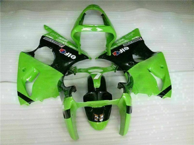 Buy 2000-2002 Green Black Kawasaki ZX6R Bike Fairings UK Buy 2000-2002 Green Black Kawasaki ZX6R Bike Fairings UK