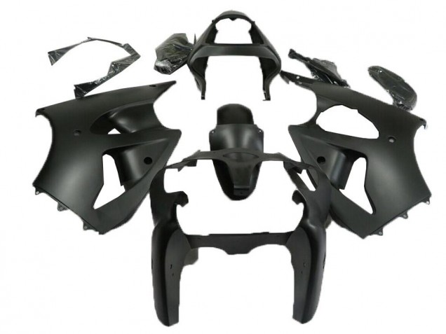 Buy 2000-2002 Matte Black Kawasaki ZX6R Motorcycle Fairings Kits UK Buy 2000-2002 Matte Black Kawasaki ZX6R Motorcycle Fairings Kits UK