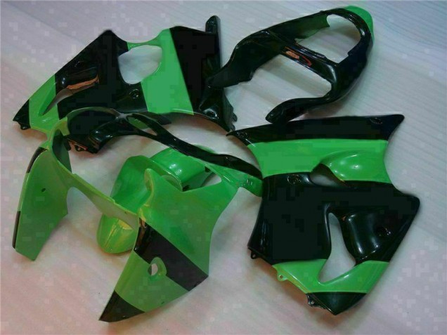 Buy 2000-2002 Green Black Kawasaki ZX6R Motorcycle Fairings UK Buy 2000-2002 Green Black Kawasaki ZX6R Motorcycle Fairings UK