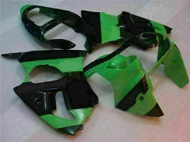 Buy 2000-2002 Green Black Kawasaki ZX6R Motorcycle Fairings UK Buy 2000-2002 Green Black Kawasaki ZX6R Motorcycle Fairings UK