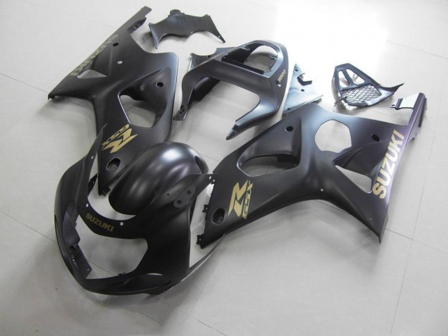 Buy 2000-2002 All Matte Black with Gold Sticker Suzuki GSXR 1000 Motorcycle Bodywork UK Buy 2000-2002 All Matte Black with Gold Sticker Suzuki GSXR 1000 Motorcycle Bodywork UK