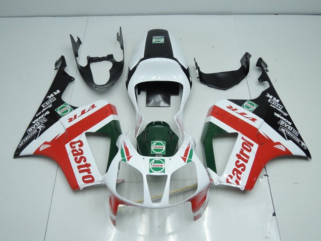 Buy 2000-2006 White Black Red Castro Honda VTR1000 Bike Fairings UK