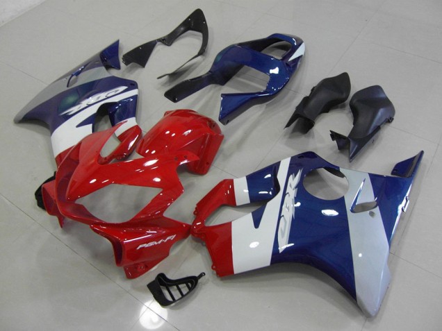 Buy 2001-2003 Red Blue Silver Honda CBR600 F4i Bike Fairing UK