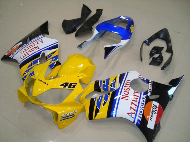 Buy 2001-2003 Yellow Honda CBR600 F4i Motorcycle Fairings UK