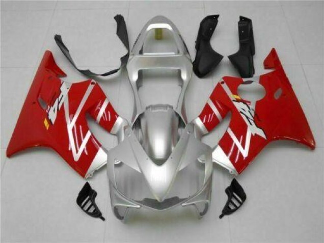 Buy 2001-2003 Silver Red Honda CBR600 F4i Bike Fairings UK