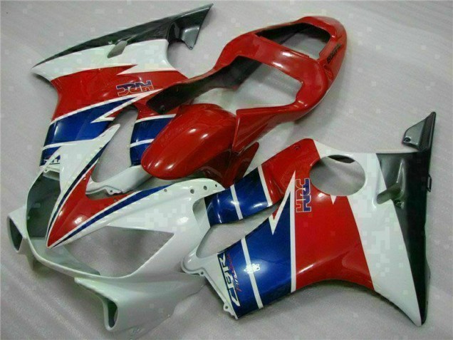 Buy 2001-2003 Red White Blue Honda CBR600 F4i Replacement Motorcycle Fairings UK