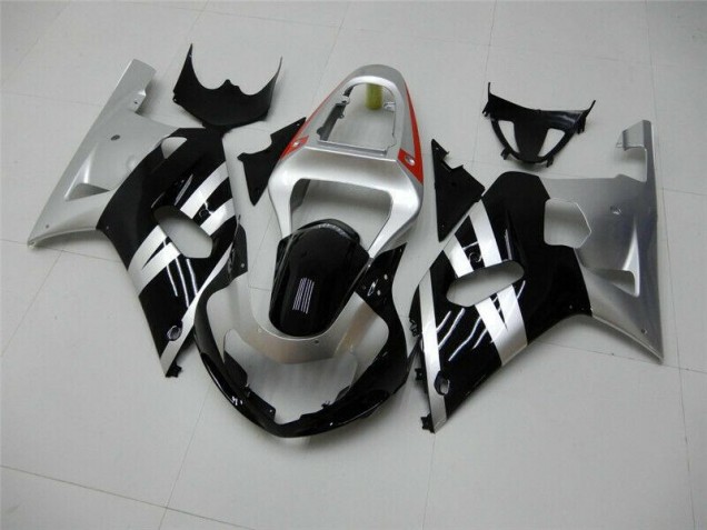 Buy 2001-2003 Black Silver Suzuki GSXR 600/750 Motorbike Fairing UK Buy 2001-2003 Black Silver Suzuki GSXR 600/750 Motorbike Fairing UK