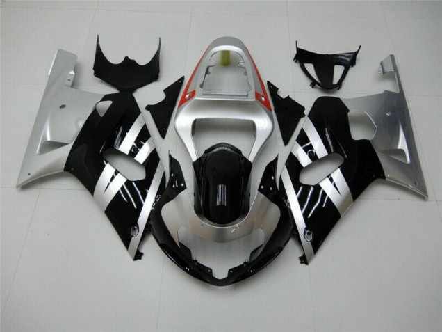 Buy 2001-2003 Black Silver Suzuki GSXR 600/750 Motorbike Fairing UK Buy 2001-2003 Black Silver Suzuki GSXR 600/750 Motorbike Fairing UK