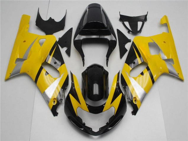 Buy 2001-2003 Yellow Black Suzuki GSXR 600/750 Bike Fairings UK Buy 2001-2003 Yellow Black Suzuki GSXR 600/750 Bike Fairings UK