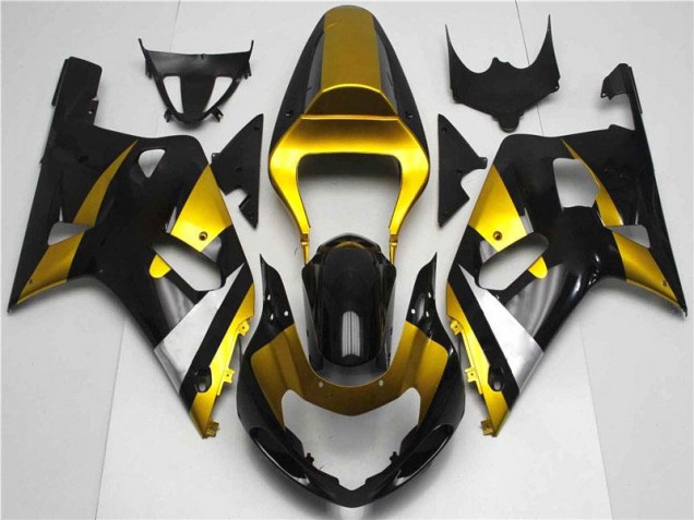 Buy 2001-2003 Gold Black Suzuki GSXR 600/750 Bike Fairing UK Buy 2001-2003 Gold Black Suzuki GSXR 600/750 Bike Fairing UK