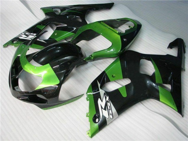 Buy 2001-2003 Green Black Suzuki GSXR 600/750 Motorbike Fairing UK Buy 2001-2003 Green Black Suzuki GSXR 600/750 Motorbike Fairing UK