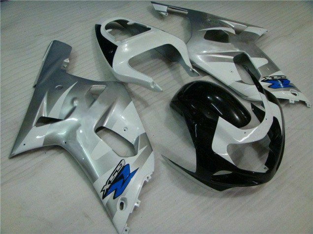 Buy 2001-2003 Silver Black Suzuki GSXR 600/750 Motorbike Fairing Kits UK Buy 2001-2003 Silver Black Suzuki GSXR 600/750 Motorbike Fairing Kits UK