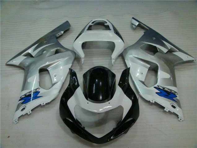 Buy 2001-2003 Silver Black Suzuki GSXR 600/750 Motorbike Fairing Kits UK Buy 2001-2003 Silver Black Suzuki GSXR 600/750 Motorbike Fairing Kits UK