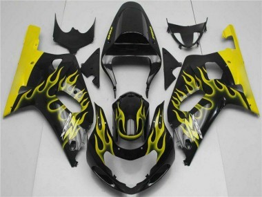 Buy 2001-2003 Black Suzuki GSXR 600/750 Motorbike Fairing UK