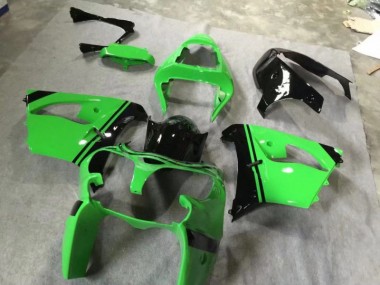Buy 2002-2003 Green Glossy Black Kawasaki ZX9R Motorbike Fairing UK