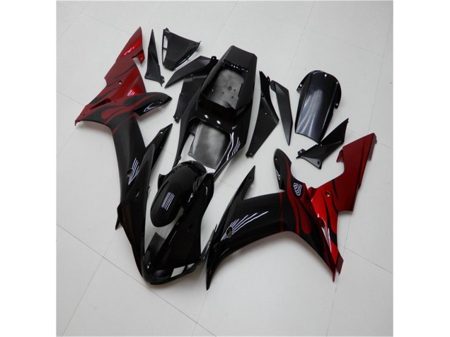 Buy 2002-2003 Black Red Yamaha YZF R1 Motorcycle Fairing UK Buy 2002-2003 Black Red Yamaha YZF R1 Motorcycle Fairing UK