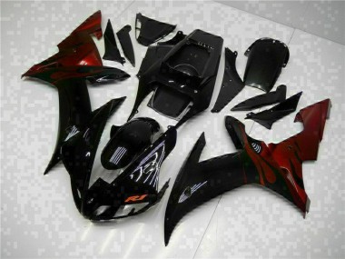 Buy 2002-2003 Black Yamaha YZF R1 Motorcycle Fairings UK