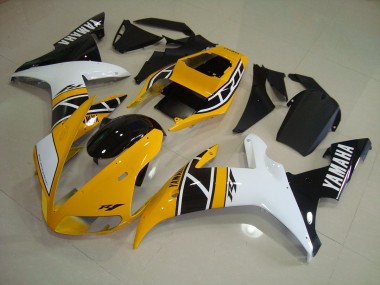 Buy 2002-2003 Yellow Anniversary Yamaha YZF R1 Replacement Motorcycle Fairings UK