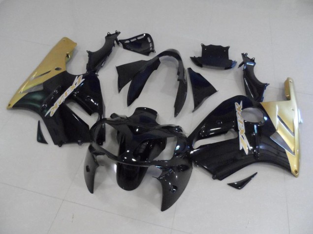 Buy 2002-2006 Black and Gold Kawasaki ZX12R Motorcycle Replacement Fairings UK Buy 2002-2006 Black and Gold Kawasaki ZX12R Motorcycle Replacement Fairings UK