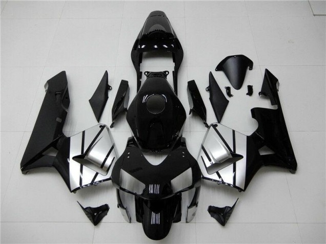 Buy 2003-2004 Black Silver Honda CBR600RR Bike Fairing UK Buy 2003-2004 Black Silver Honda CBR600RR Bike Fairing UK