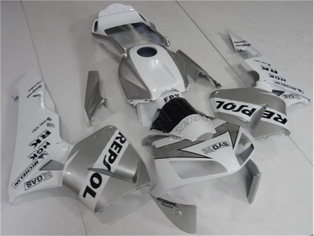 Buy 2003-2004 Silve White Black Repsol Honda CBR600RR Bike Fairings UK Buy 2003-2004 Silve White Black Repsol Honda CBR600RR Bike Fairings UK