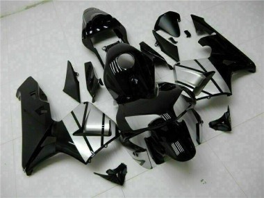 Buy 2003-2004 Glossy Black Honda CBR600RR Motorbike Fairing Kits UK