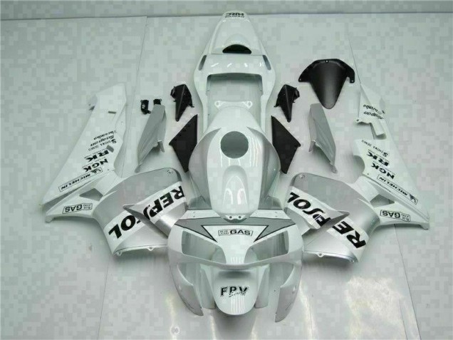 Buy 2003-2004 White Silver Repsol Honda CBR600RR Replacement Fairings UK Buy 2003-2004 White Silver Repsol Honda CBR600RR Replacement Fairings UK