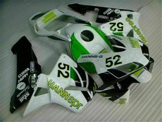 Buy 2003-2004 Green White Black Honda CBR600RR Bike Fairing Kit UK Buy 2003-2004 Green White Black Honda CBR600RR Bike Fairing Kit UK
