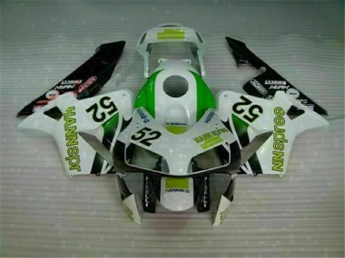 Buy 2003-2004 Green White Black Honda CBR600RR Bike Fairing Kit UK