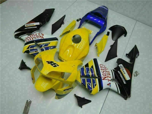 Buy 2003-2004 Yellow Honda CBR600RR Motorcyle Fairings UK Buy 2003-2004 Yellow Honda CBR600RR Motorcyle Fairings UK