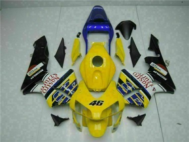 Buy 2003-2004 Yellow Honda CBR600RR Motorcyle Fairings UK
