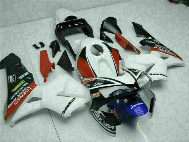 Buy 2003-2004 White Blue Honda CBR600RR Motorcylce Fairings UK Buy 2003-2004 White Blue Honda CBR600RR Motorcylce Fairings UK