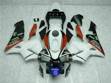 Buy 2003-2004 White Blue Honda CBR600RR Motorcylce Fairings UK
