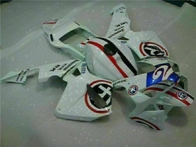 Buy 2003-2004 White Blue R 2 Honda CBR600RR Motorcycle Fairings UK Buy 2003-2004 White Blue R 2 Honda CBR600RR Motorcycle Fairings UK