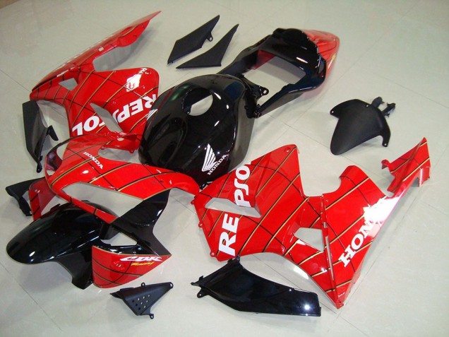 Buy 2003-2004 Black Spider Man Repsol Honda CBR600RR Motorcycle Fairing Kits UK Buy 2003-2004 Black Spider Man Repsol Honda CBR600RR Motorcycle Fairing Kits UK